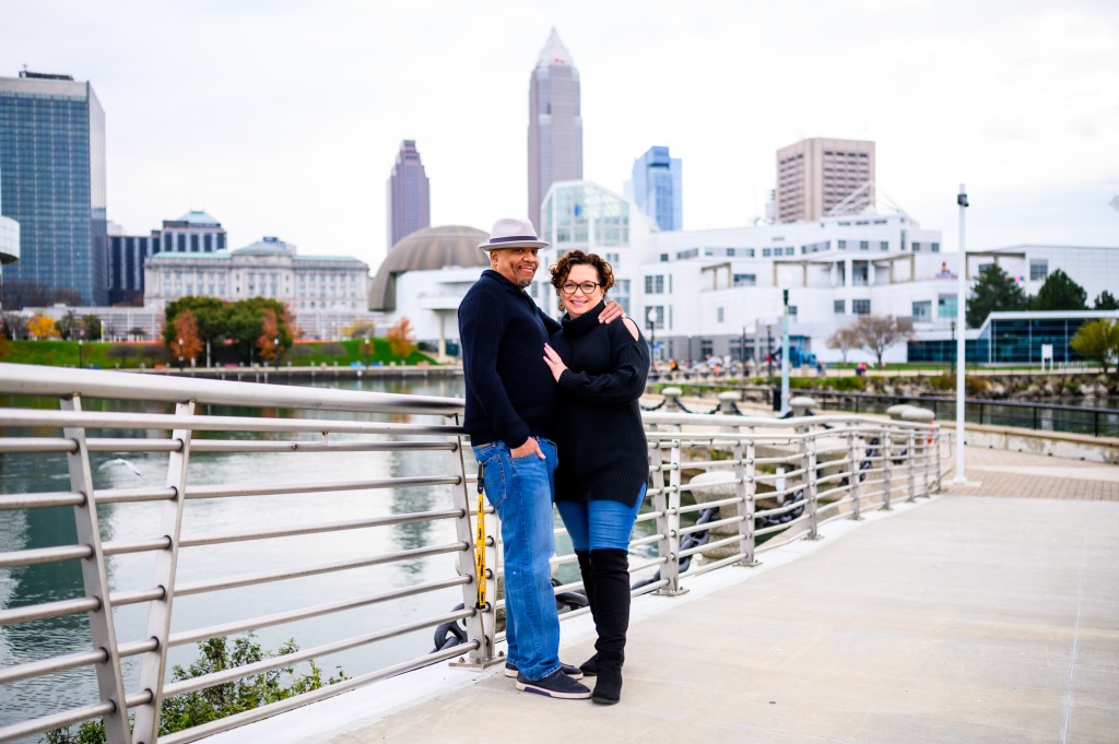 Tammy + Scott | East 9th Street Pier, Cleveland, Ohio